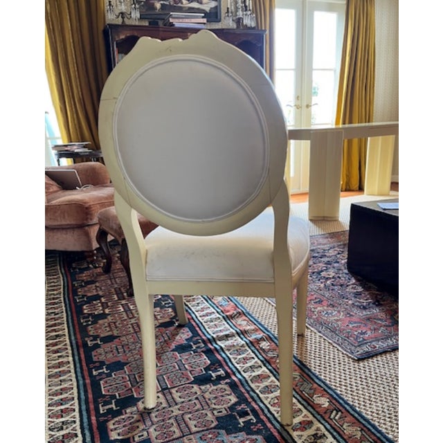 1980s Postmodern Sculptural Plaster-Style Desk With Matching Chair For Sale In San Diego - Image 6 of 11