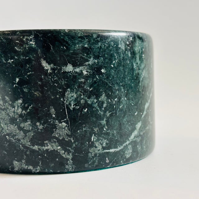 Vintage Green Stone Bowl For Sale - Image 4 of 7