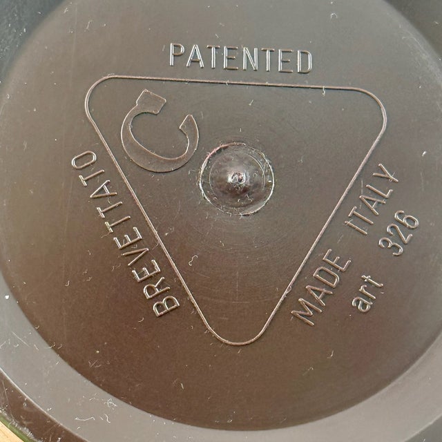 Italian Space Age Floor Ashtray in Chocolate Brown Plastic from Caimi, 1970s For Sale - Image 3 of 13