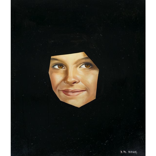 Smile Through the Octagonal Void* J.H. Hong, c. 1990s Smile Through the Octagonal Void by J.H. Hong is a striking work...
