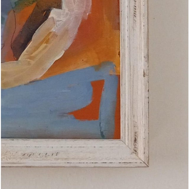 Paint "Old Mother of Grace With Children" Expressionist Figurative Painting by Andrew Portwood For Sale - Image 7 of 7