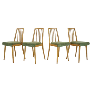 Dining Chairs by Ton, Czechoslovakia, 1970s, Set of 4