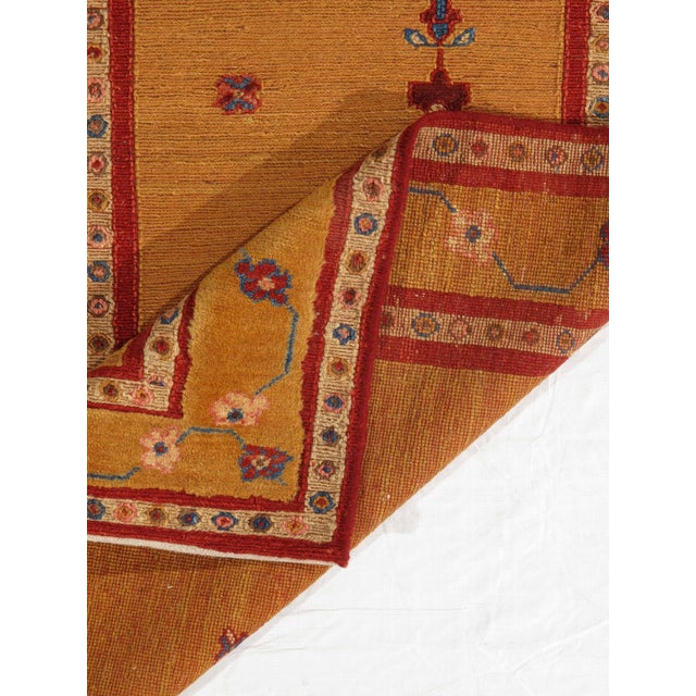 Vintage Persian Hand-Knotted Gabbeh Rug 3'3" X 4'9" For Sale - Image 4 of 4