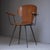Rare bentwood chair from the 1950s. Version with armrests. Made in Italy. Designed by Carlo Ratti. with signs of use and...