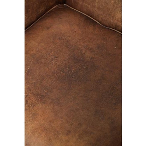 Set of Sheepskin Lounge Chair and Ottoman For Sale - Image 10 of 18