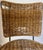 Pair of Vintage Woven Wicker Side or Accent Chairs, Circa 1950s For Sale - Image 4 of 12