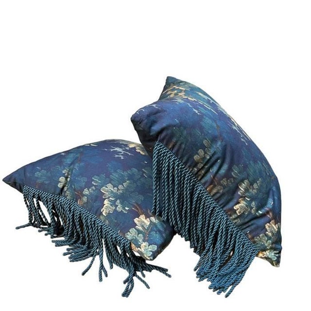 Faye Cushion by Sohil Design For Sale - Image 4 of 6