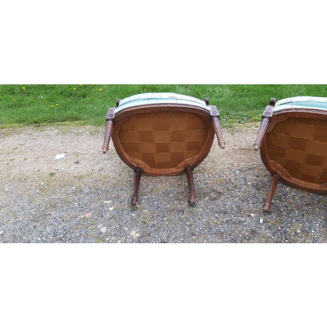Cabriolet Wingback Armchairs, 1930s, Set of 2 For Sale - Image 14 of 15