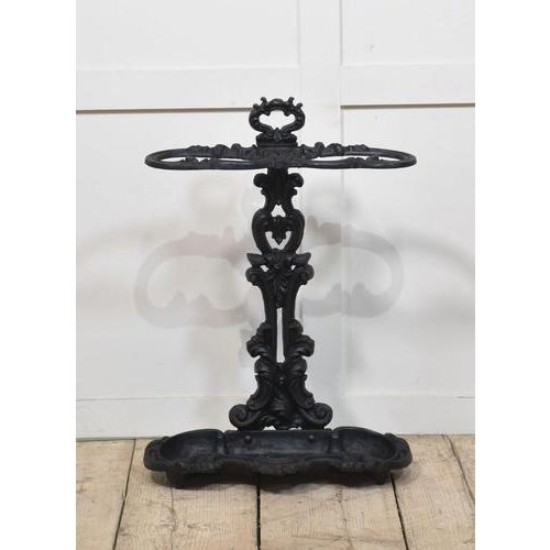 Cast Iron Umbrella Stand For Sale - Image 10 of 10