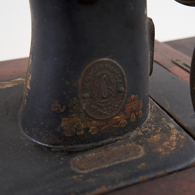 Wood Wooden Singer with Collectible Sphinx For Sale - Image 7 of 8