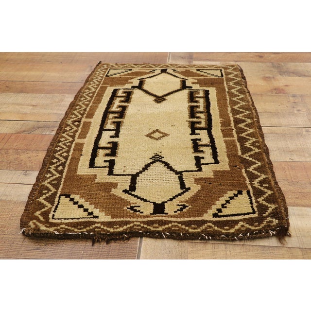 Textile Vintage Turkish Yastik Rug - 01'11 X 02'11 For Sale - Image 7 of 8