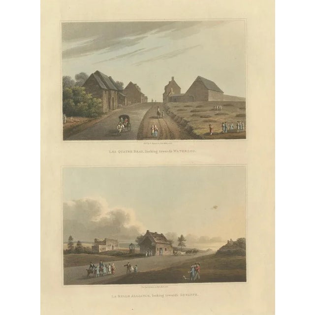 Views of Les Quatre Bras and La Belle Alliance, 1815, Paper For Sale - Image 6 of 10
