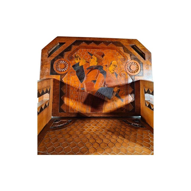 Art Deco Armchair by Paul Fouillen, 1930s For Sale - Image 13 of 14