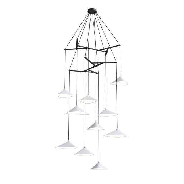 Emily is a series of gorgeous lamps with shades handmade of sheet steel. She is spray painted in a semi-matte or in a high...