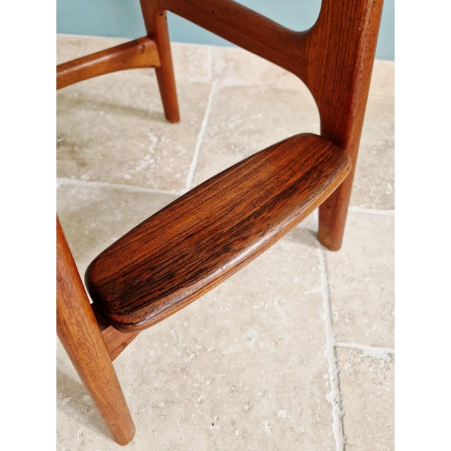 1960s Scandinavian Model OD61 Stool in Teak by Erik Buch for OD Møbler, Denmark, 1960 For Sale - Image 5 of 15