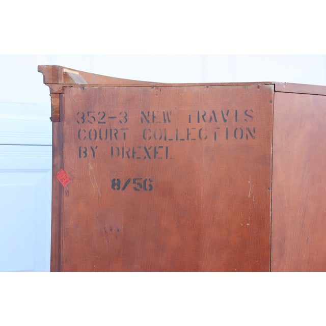 1940s Mahogany Corner Cabinet by Drexel For Sale - Image 13 of 13