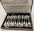 New 1980s Silver Plated 12 Pastry Forks Set , La Regence For Sale - Image 9 of 17