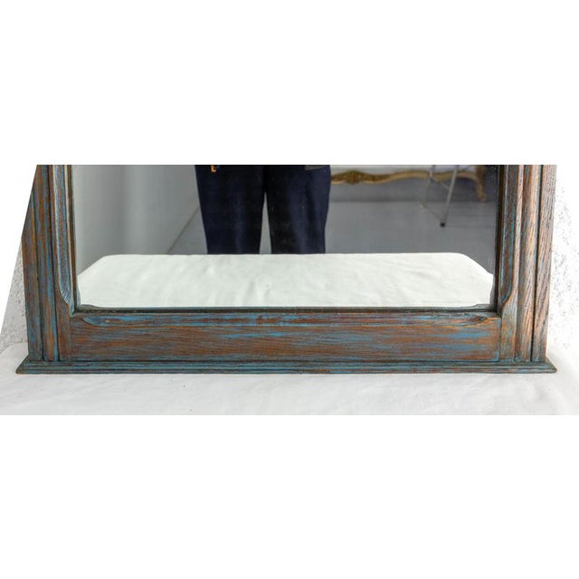 Wood Art Deco Wood Painted Mirror, 1930s For Sale - Image 7 of 10