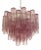 Violet-Amethyst Tronchi Murano Glass Chandelier by Simoeng For Sale