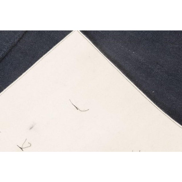 Contemporary Nuno Felt Black Rug by Doris Leslie Blau For Sale In New York - Image 6 of 6