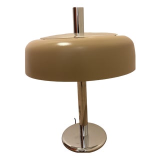 Beige Mushroom Table Light by Egon Hillebrand for Hillebrand Leuchten, 1970 For Sale