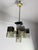 Metal 7-Light Chandelier Cubic Model attributed to Gaetano Sciolari, 1970s For Sale - Image 7 of 14