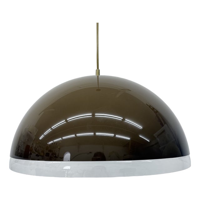 Mushroom Hanging Lamp, 1970s For Sale