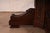 R. J. Horner Style Antique Victorian Carved Mahogany Pedestal Dining Table, Newly Refinished For Sale - Image 11 of 12