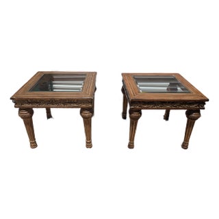 Thomasville End/Side Tables -Set of Two Tables. For Sale