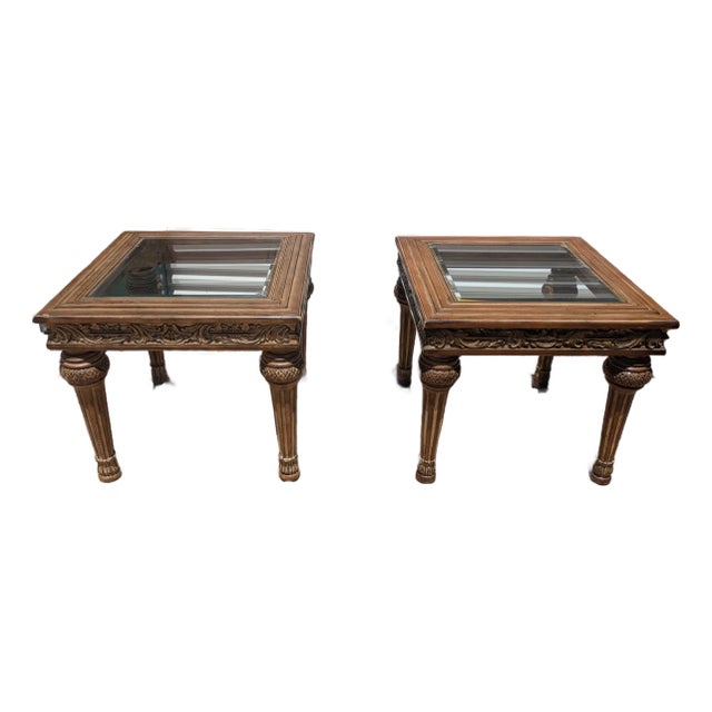 Thomasville End/Side Tables -Set of Two Tables. For Sale