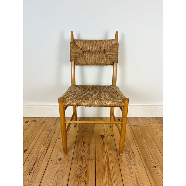 Mid-Century Modern Vintage Rush Dining Chair, 1960 For Sale - Image 3 of 18