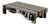 Architectural Layered Marble and Stone Strata Coffee Table by Esther Knopfler For Sale