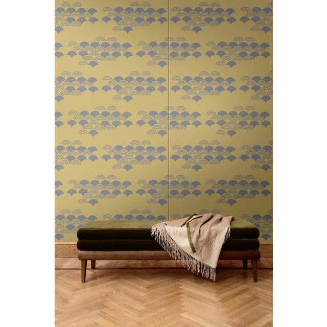 This decorative fabric comes in the form of boiserie over a wooden honeycomb panel measuring 135 cm by 200 cm tall. The...