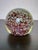 Mid-Century Modern Murano Red Vintage Bubble Spherical Paperweight Sculpture For Sale - Image 3 of 3