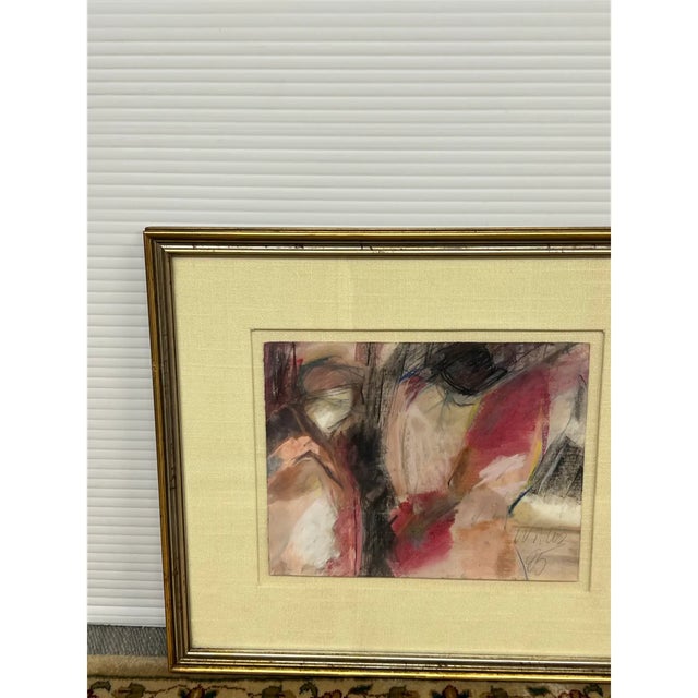Drawing/Sketching Materials Nancy Willis Solace Signed Pastel/Oil on Paper, Circa 2005 For Sale - Image 7 of 11