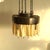 Metal Dutch Art Deco Amsterdam School Pendant Light from Winkelman & Van Der Bijl, 1920s For Sale - Image 7 of 18