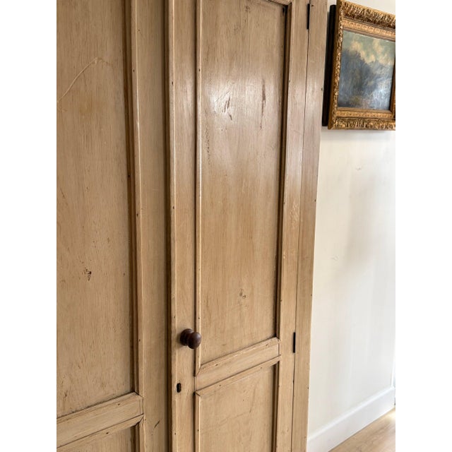 Antique English Pine Larder Cabinet For Sale - Image 4 of 8