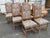 Set of 8 French Tapestry Dining Chairs For Sale - Image 11 of 12