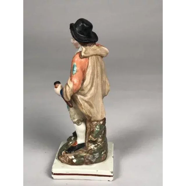 Early 19th Century English Staffordshire Pearlware Figure of an Actor For Sale In New York - Image 6 of 11
