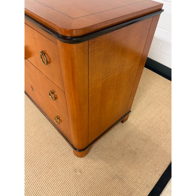 Vintage Biedermeier Bachelors Chests From National Mt. Airy, a Pair For Sale - Image 9 of 12