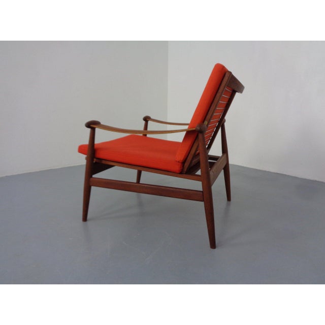 Teak Model 133 Armchair by Finn Juhl for France & Son, Denmark, 1960s For Sale - Image 9 of 18