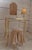 Dressing Table with Lamp and Seat in Faux Bamboo, 1950s, Set of 2 For Sale - Image 12 of 18