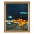 "Nightgale" Surreal Still Life in a Blue Landscape Style of Yves Tanguy and Dali by Kennard M Harris For Sale