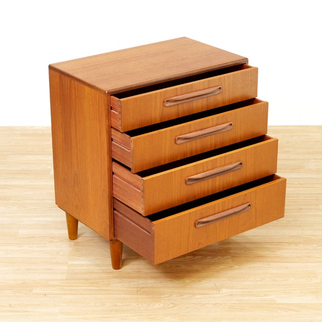 1960s Mid Century Teak Dresser Nightstand by G Plan (2) For Sale In Los Angeles - Image 6 of 10
