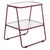 Zunia 2 Tier Accent Table in Brick Red For Sale In Philadelphia - Image 6 of 8