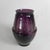 Purple vase made of mouth-blown glass with glass of varying thicknesses creating a beautiful interplay of lines Height: 29...