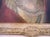 Oil painting Portrait on Canvas .On a wood Stretcher .The Frame is a Period Carve wood .