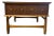 Mid-Century Lane Furniture Walnut Ceramic Top Coffee Table For Sale