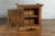 Mid 20th Century Rustic Vintage Indian Natural Sheesham Wood Side Cabinet with Iron Hardware For Sale - Image 5 of 13