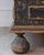 18th Century Baroque Two-Part Cabinet with Black Finish and Blue Interior For Sale In Atlanta - Image 6 of 17